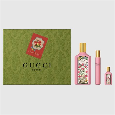 Gucci Flora Gorgeous Orchid gift set .